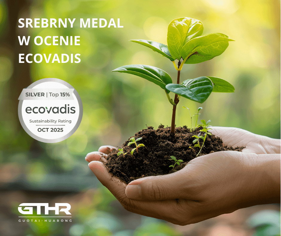 Srebrny Medal EcoVadis dla GTHR Poland